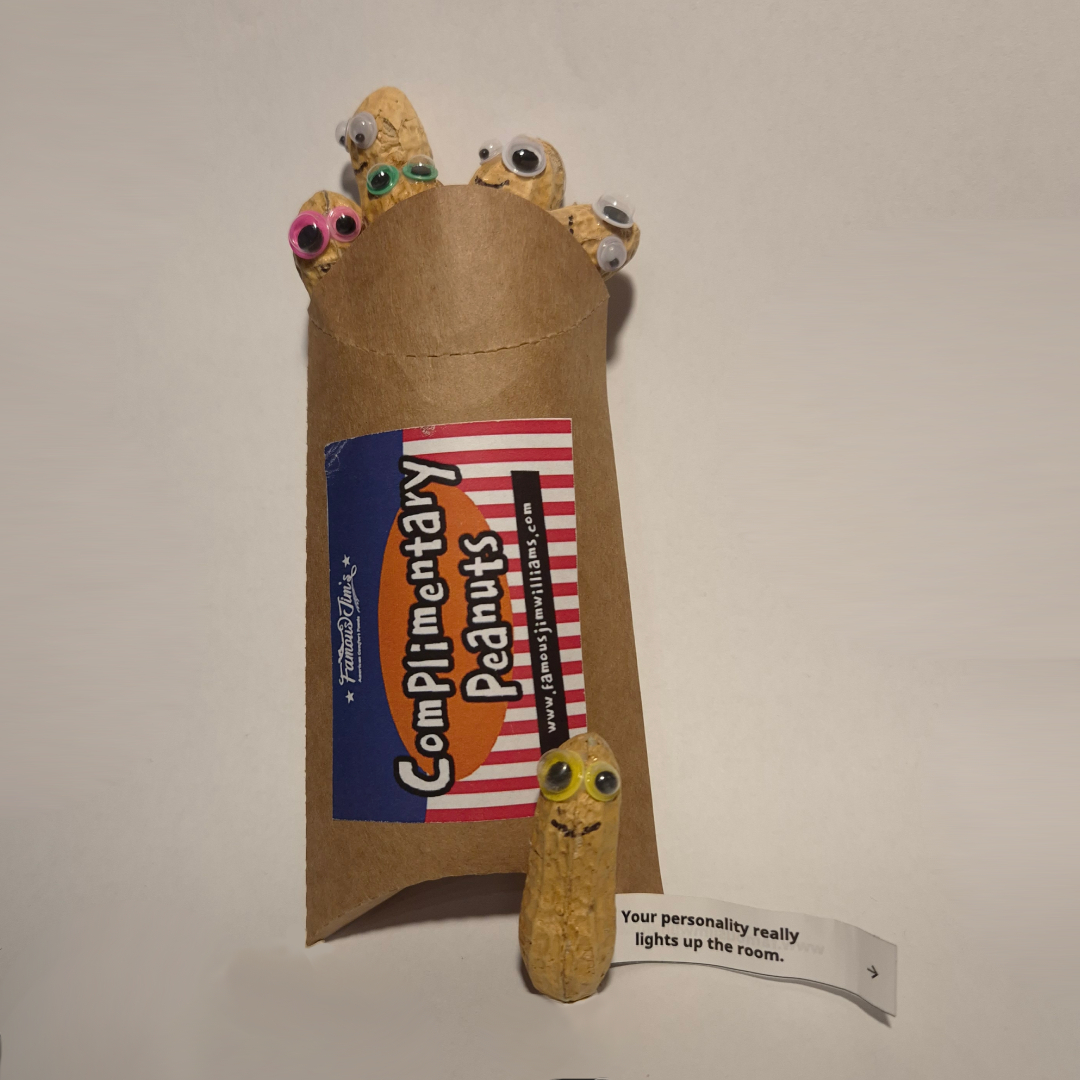 Complimentary Peanuts 10-Pack CUSTOMIZED VERSION